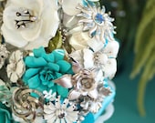 Custom Brooch Bouquet Cake Topper - designed to fit your colors, style and budget