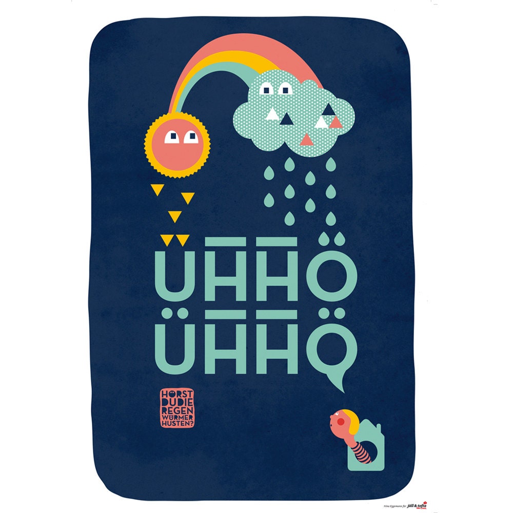 Uehhoe Uehhoe childrens print