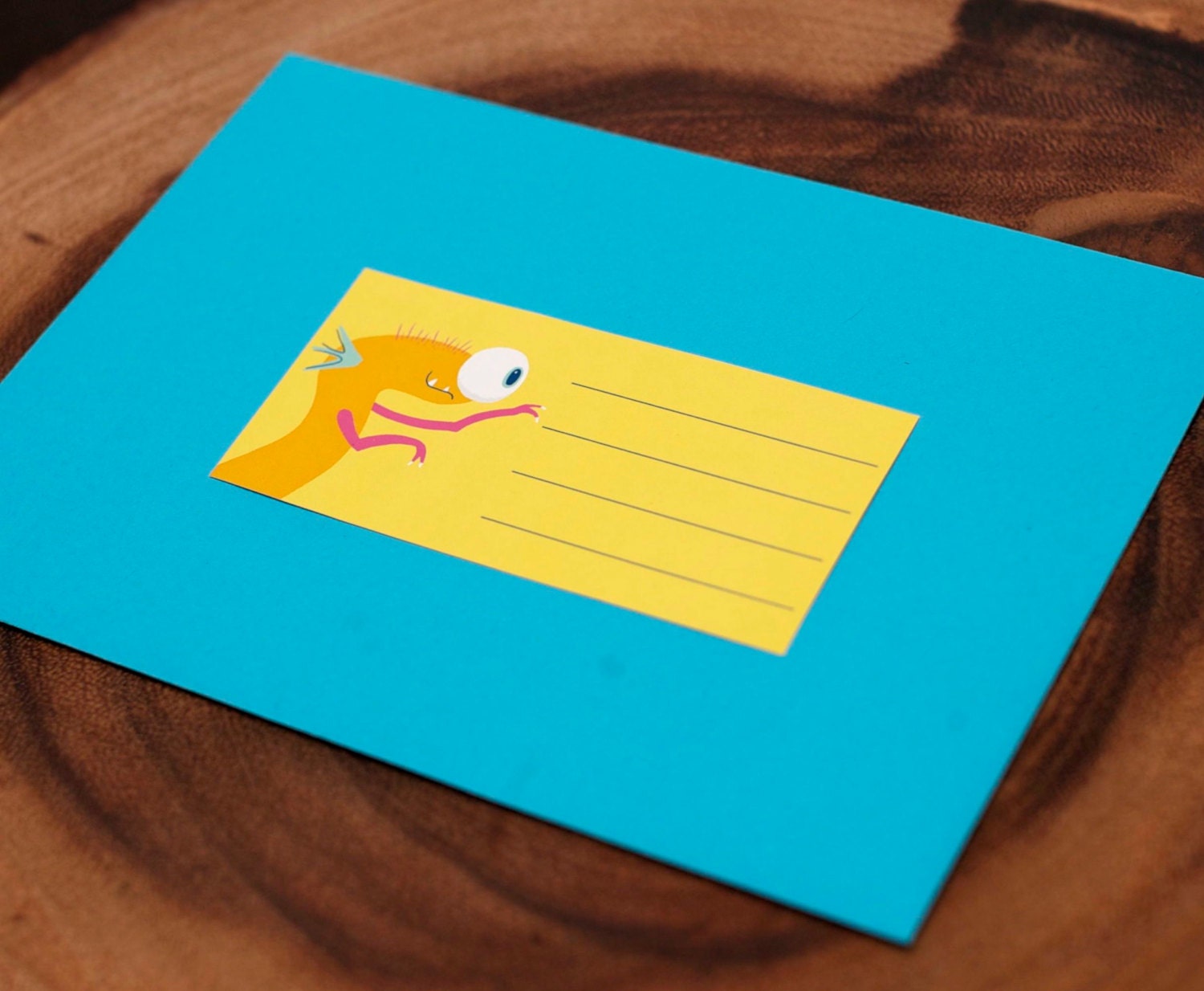 Monster Birthday Party Mailing Labels from the Monster Fest DIY Printable Collection by Spaceships and Laser Beams
