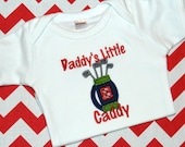 Daddy's Little Caddy Baby Gift - Creeper or Shirt