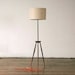 mid century modern floor lamp