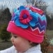 S109CHLD Hat PDF Sewing Pattern, Baby, Infant, Toddler, Girl, Boy, Child Sizes Included, Fleece or Knit Hat Pattern