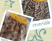 Faux Front - Dress Bib. Small: 6m-18m