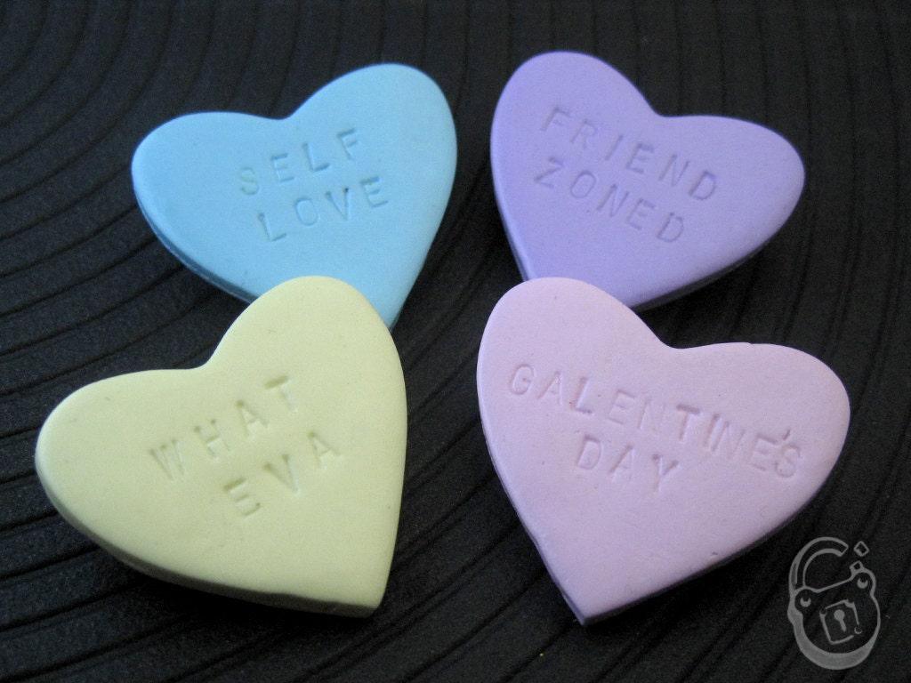 Personalized Heart Lolly Brooch