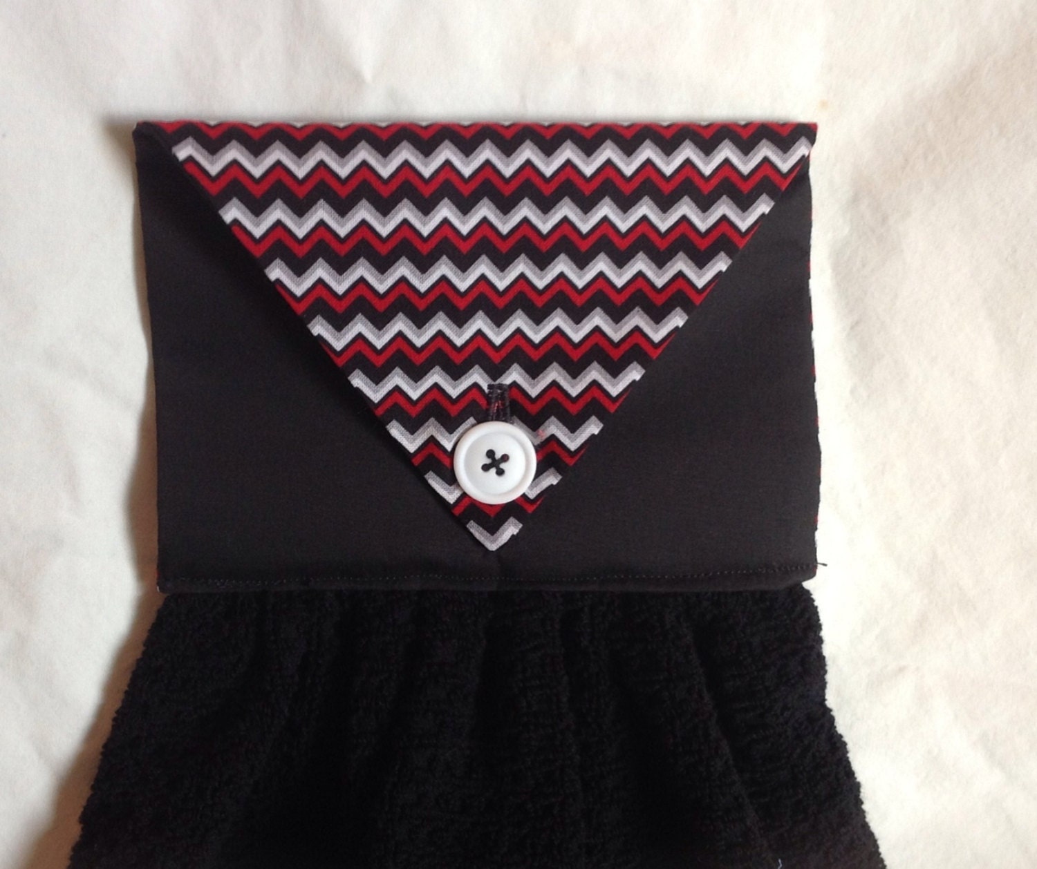 Chevron 2 - Not your Grandma's hanging dish towel