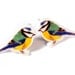 Blue Tit Earrings