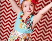Meredith Stripwork Maxi Dress  Available in sizes 6 months to 8 years