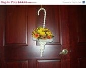 Spring into Spring Macrame Parasol with Floral
