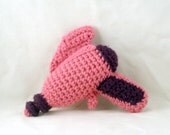 Crochet Raygun in Bubblegum Pink and Royal Purple - Baby's First Raygun