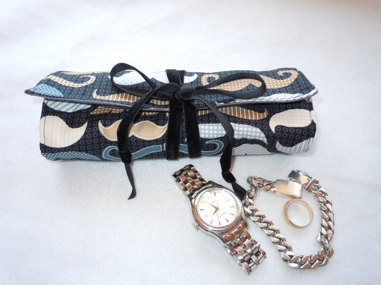 Men's Travel Jewelry Roll