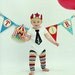 Private Listing for K - tie onesie, warmers, and  Crown -  First Birthday Outfit- Cake Smash