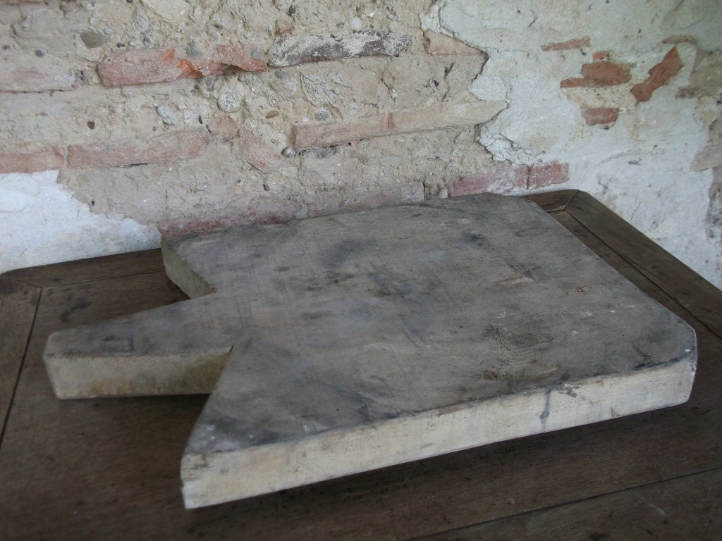 Large and Heavy French Vintage Chopping Block