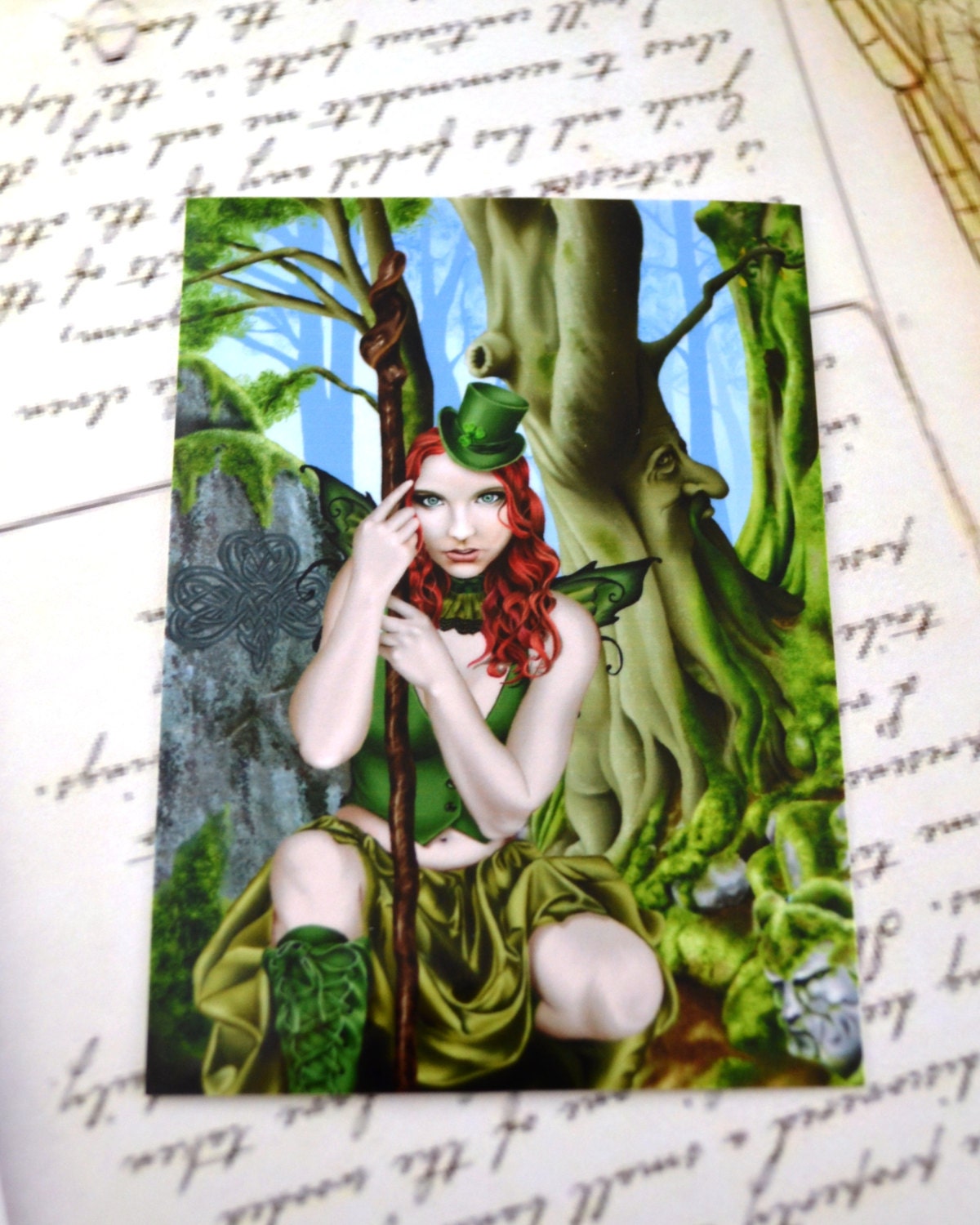 ACEO - The Green Faerie