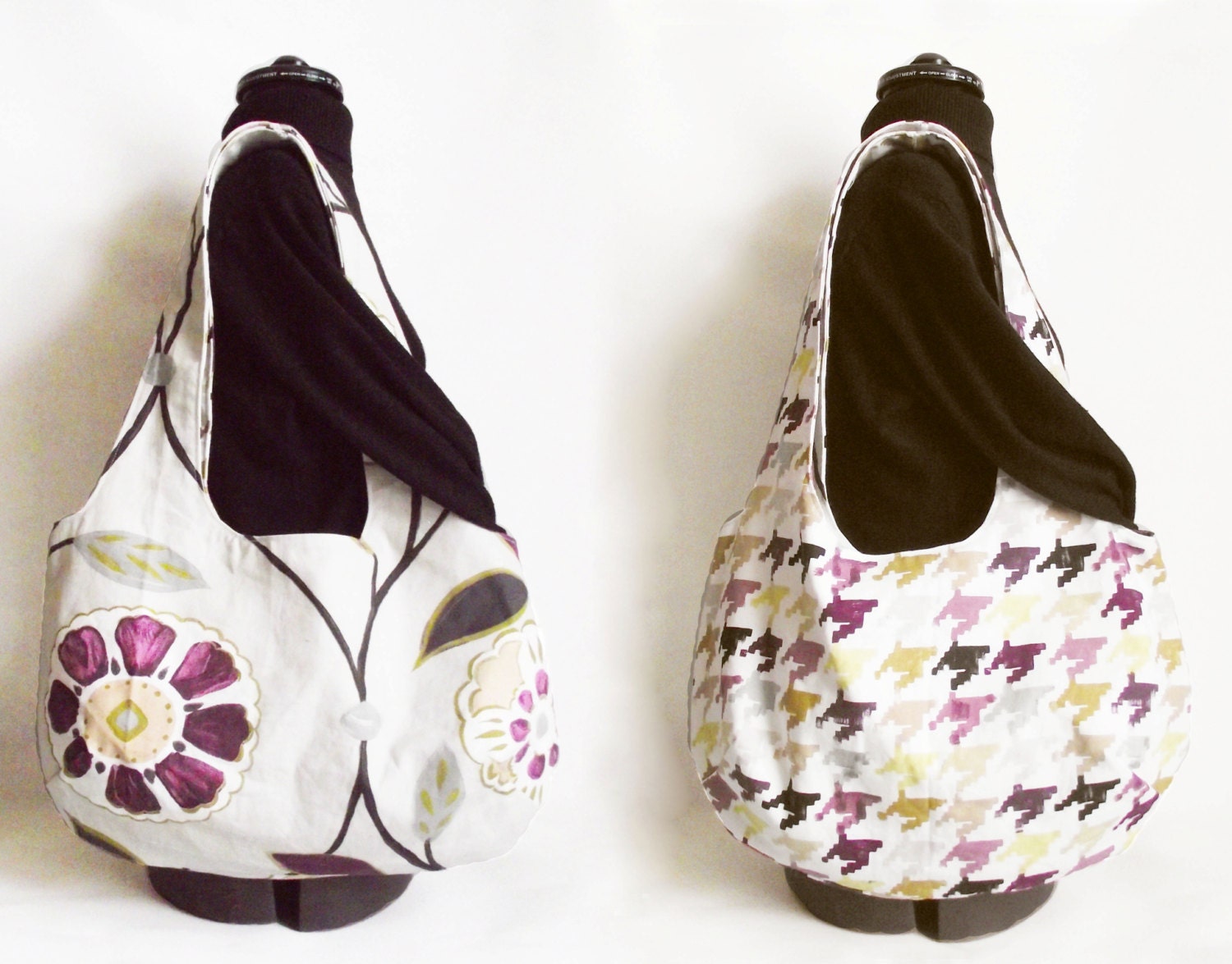 Reversible Tote Handbag. Reusable shopper. Beach bag. 2in1