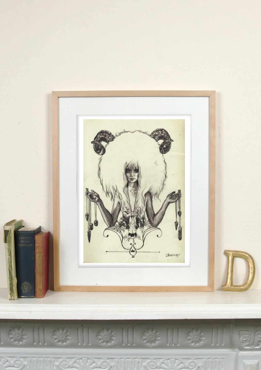Aries A3 Fine Art Print on Hahnemuhle Smooth paper