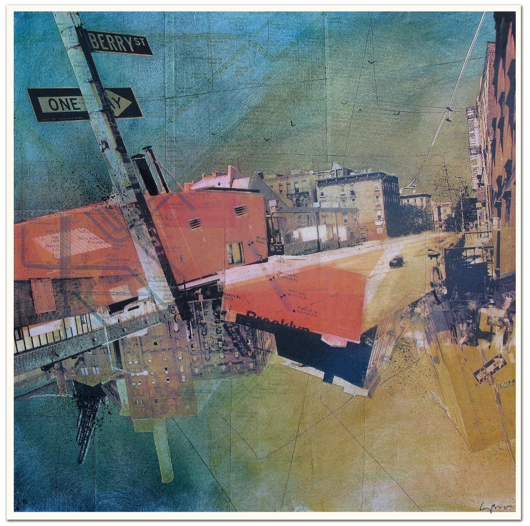 BROOKLYN - Fine art print - 17 x 17" - Signed by the artist