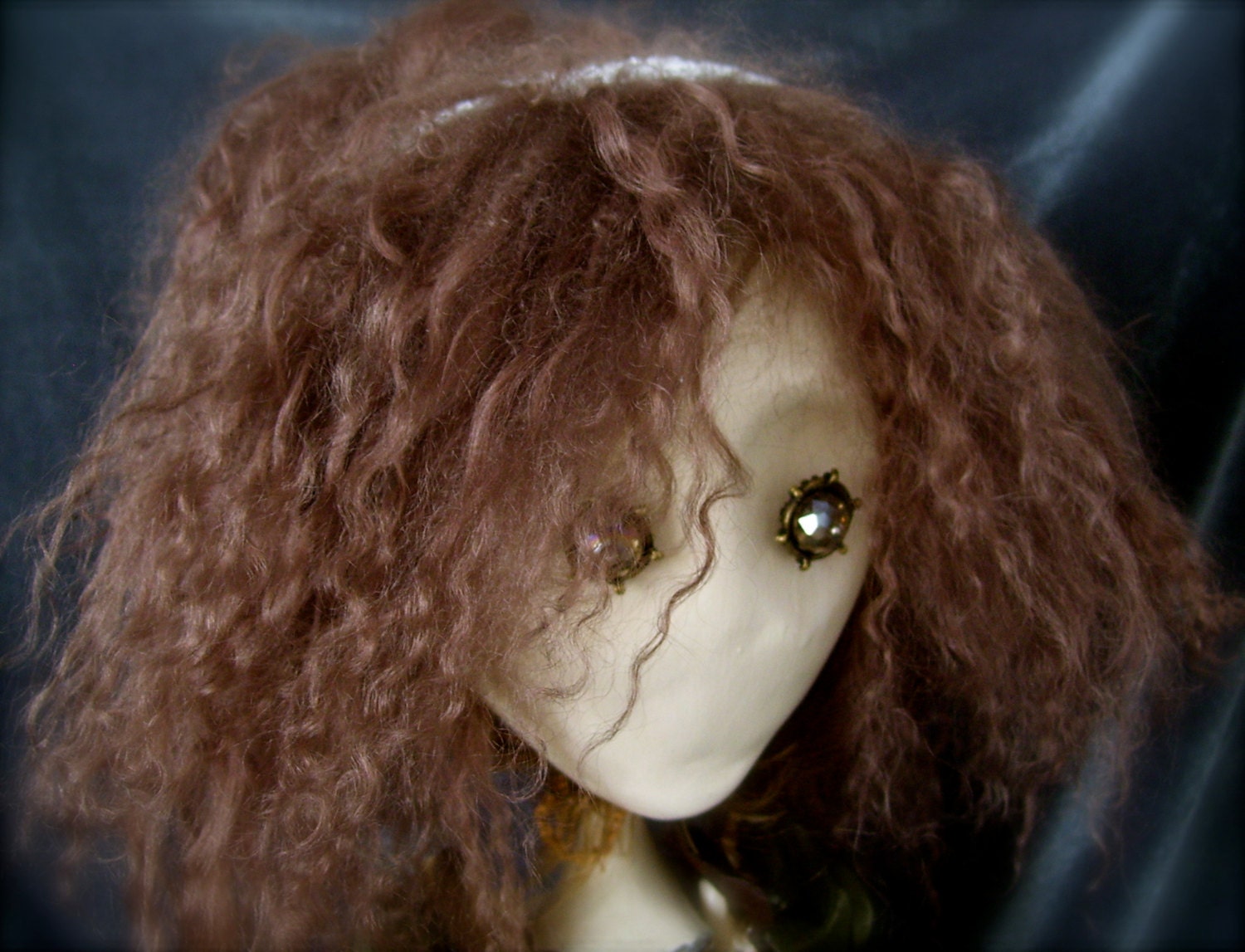 OOAK Mixed Media Clay Doll Secret Keeper Susannah