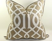 Trellis Pillow Cover, Cushion, Decorative Pillow Cover, Modern