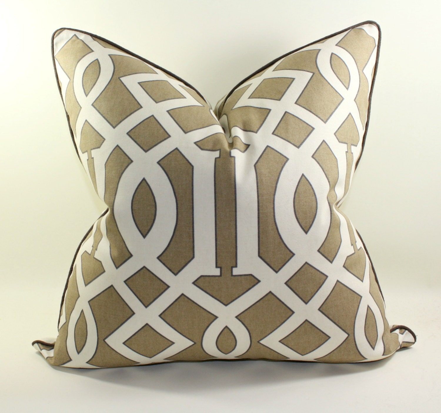 Trellis Pillow Cover, Cushion, Decorative Pillow Cover, Modern