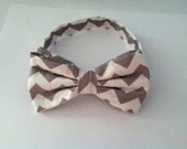 Baby and Toddler Boys' Bow Tie in Chevron or Any Fabric Available in Small, Medium, and Large
