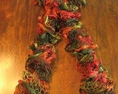 Autumn Harvest Ruffle Scarf