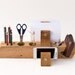 Large Desk Organizer Wood Office Organizer Desk Storage AUGUST