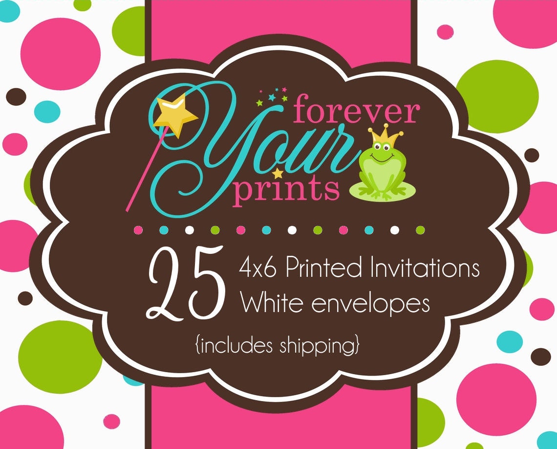 25 Professionally Printed 4 x 6 Cards - PRINTING SERVICE Il_570xn