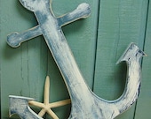 Anchor Wooden Beach Lake House Cottage Nautical Boat Sign