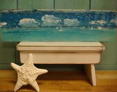 Original Painting Seascape Block Art - Sailing - Sailboat Boating Beach House Wall Art