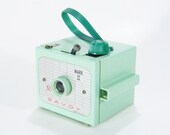 Vintage Mint Green Camera