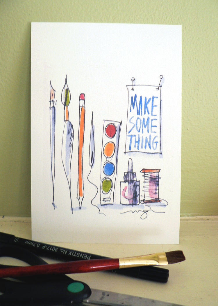 Make Something Poster