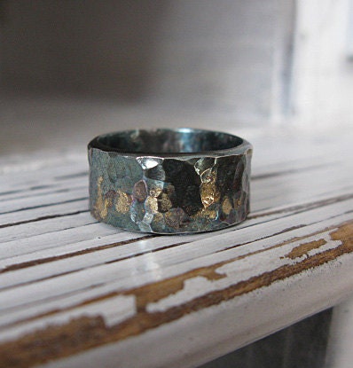 Oxidized Silver Ring