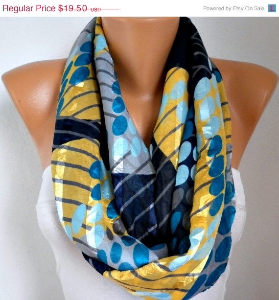 BIG SALE Infinity Scarf Shawl Circle Scarf  Loop  Scarf Gift -fatwoman