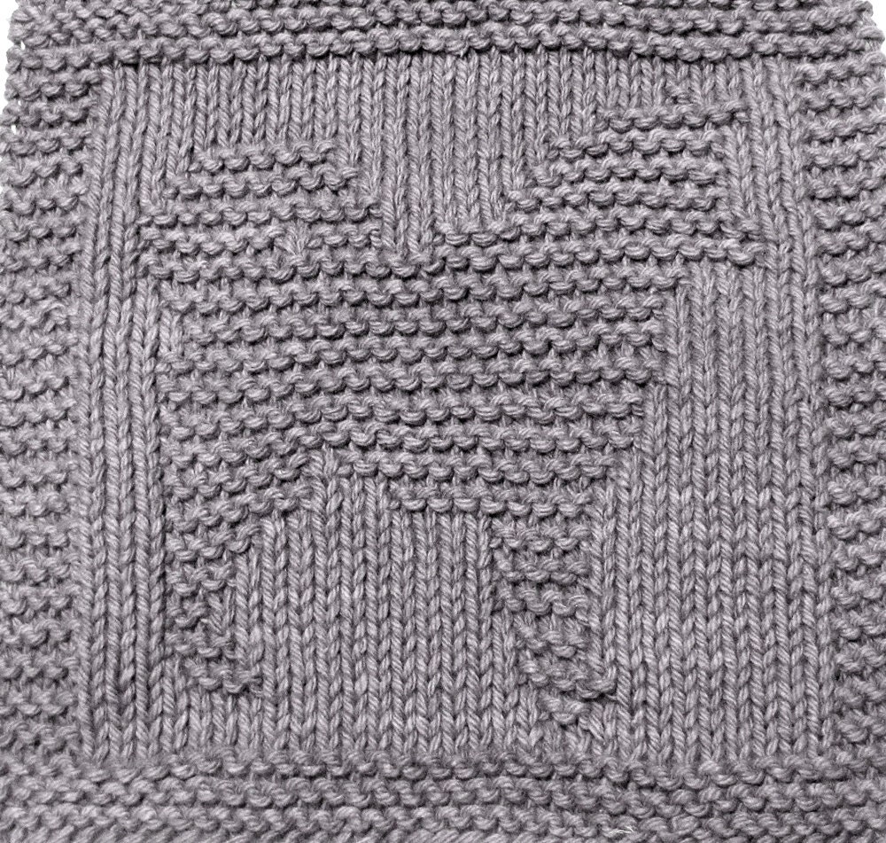 Knitting Cloth Pattern - ALASKAN MALAMUTE - PDF - Instant Download