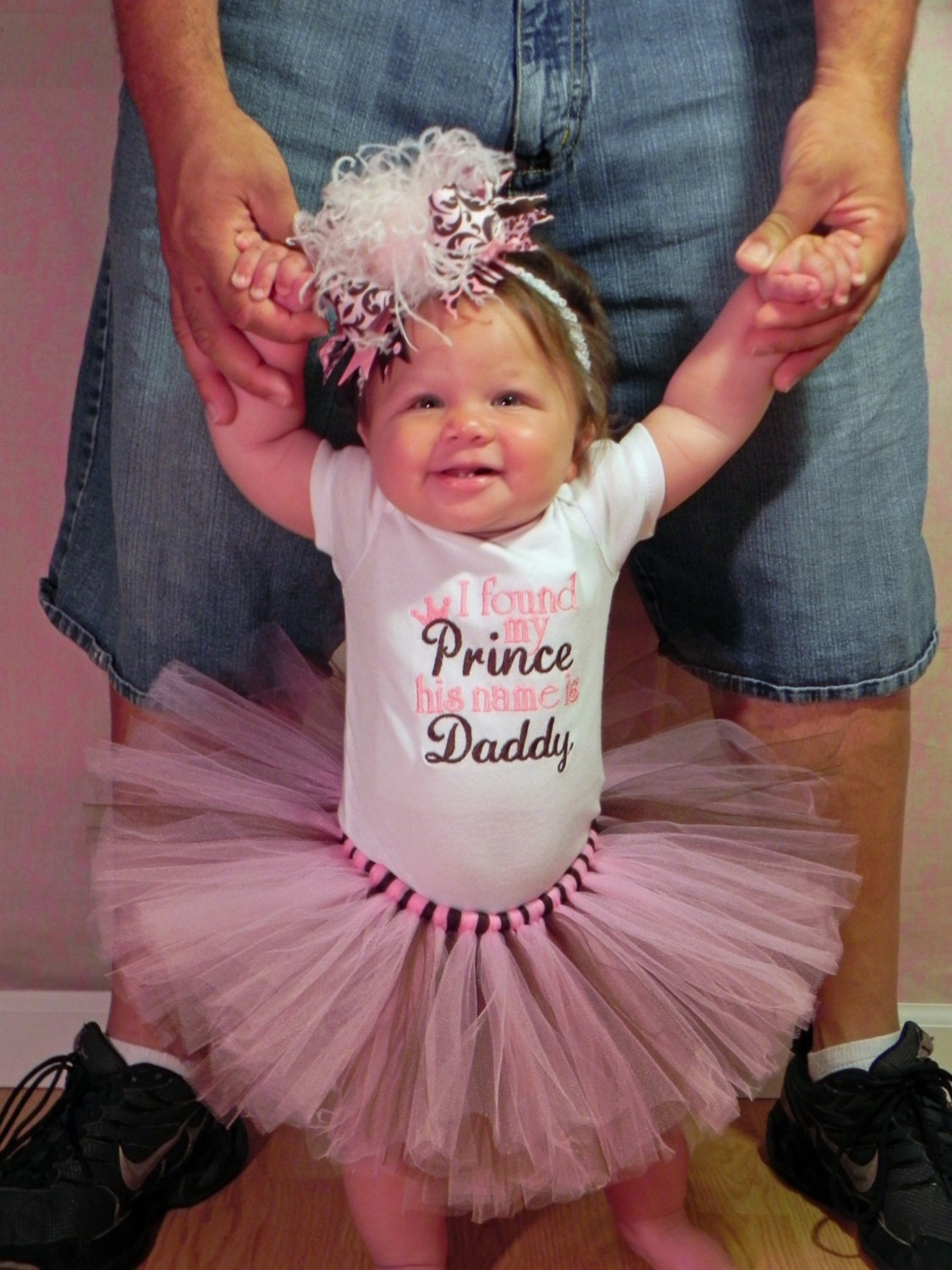 FATHER'S DAY - My 1st Father's Day 3pc Tutu Outfit - I found my Prince his name is DADDY