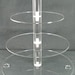 4 Tiers Acrylic Cupcake Stand Wedding Party Birthday Event Display