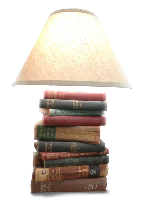 Antique Book Lamp