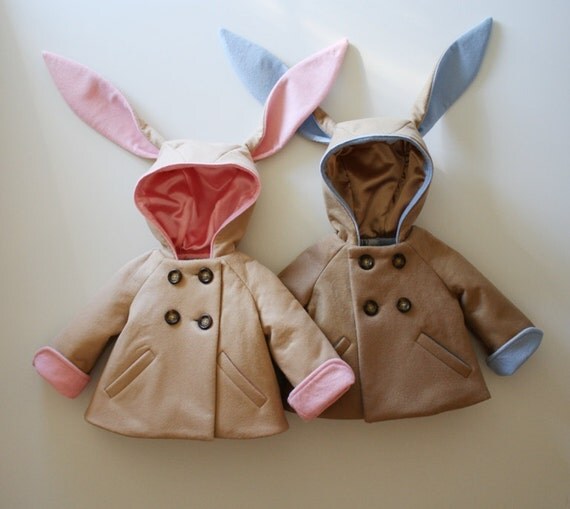 Little Rabbit Coat in Blue