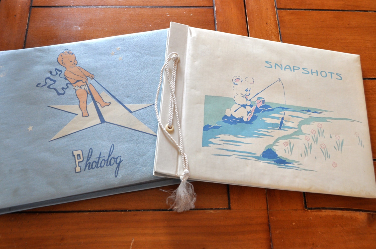 Vintage Baby Books Scrapbooks 1940s Never Used