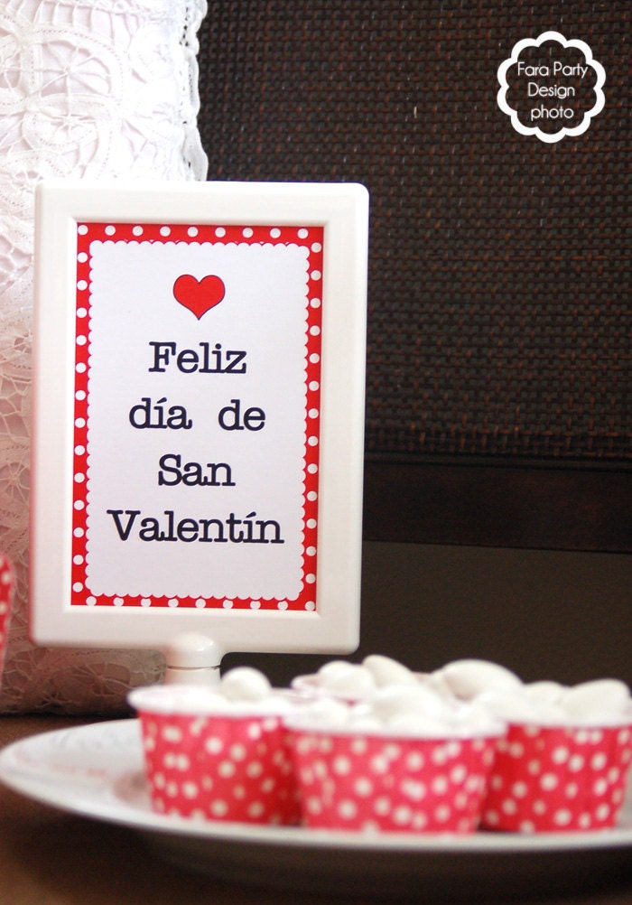 Printable Valentine's Collection- PS I love you by Fara Party Design