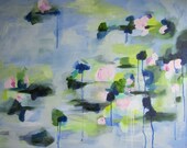 original oil abstract on 24x30 canvas by Kerry Steele