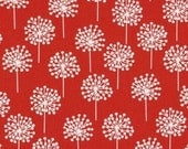 PURE  -  STOF of Denmark - Seed Heads in Red  (4506-225) - 1 yard
