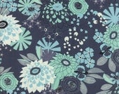 PB&J Basic Grey - Daisy Mae in Blues 30320-17 - Moda Fabrics - 1 Yard