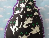 Big Crazy Kitty Pillow