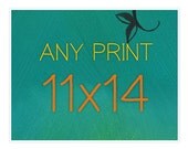 11x14 ANY PRINT - Woodland Forest Animal Print