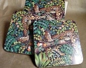 Boxed set of 6 COASTERS, Pimpernel , made in England