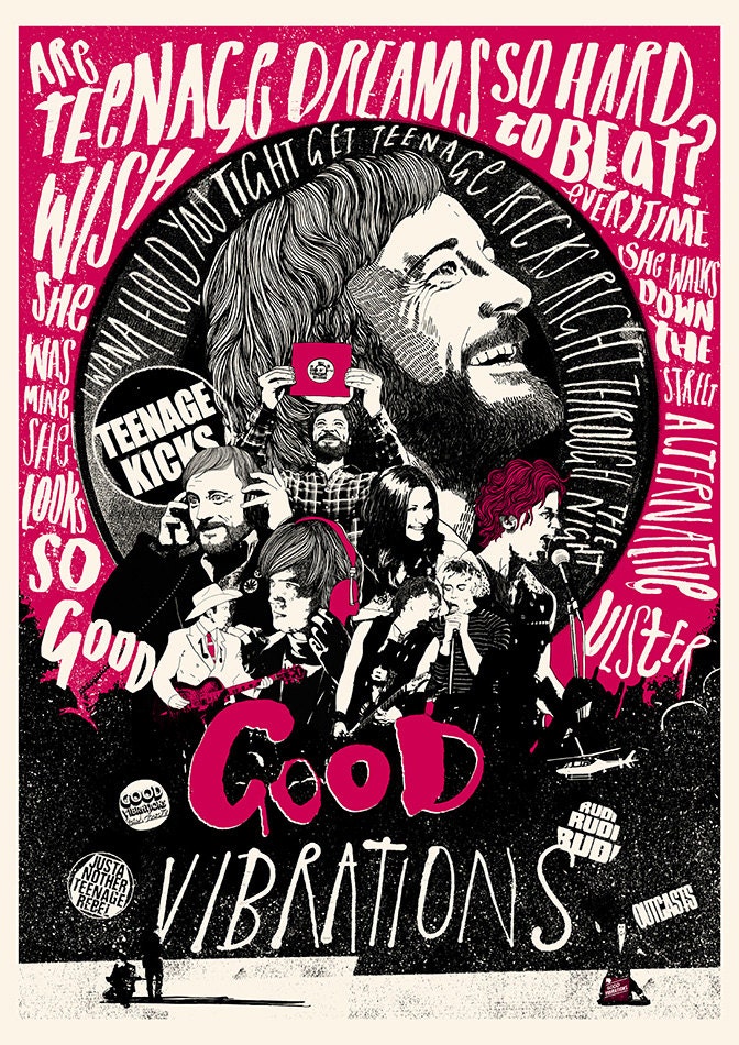 Good Vibrations Screen print