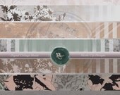 Ornamental Texture Strips - Design 2: For Gift Wrap, Scrapbooking, Journaling, Paper Goods and Digital Collaging