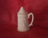 Mini Sailing Stein. Do It Yourself Ceramic Bisque. Great Gift Idea