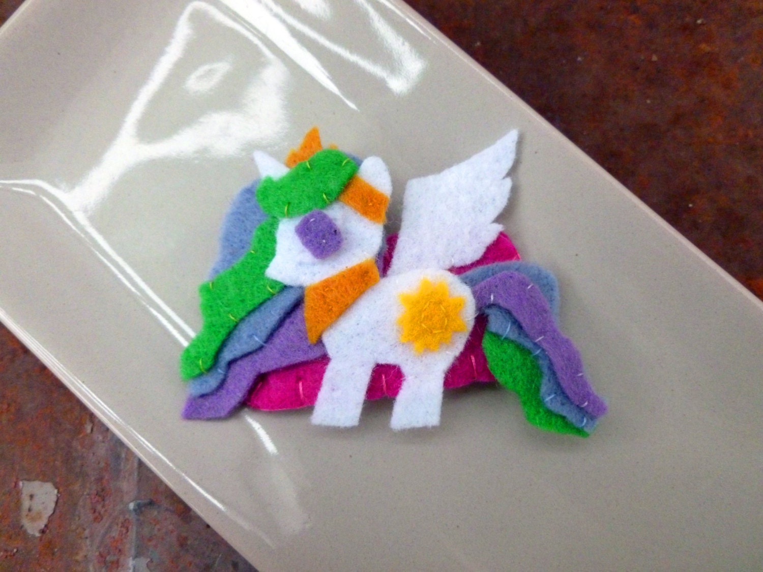 You Choose - MLP Felt Barrette